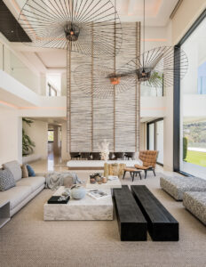 New villa in La Zagaleta interior design by Ambience Home Design in Marbella