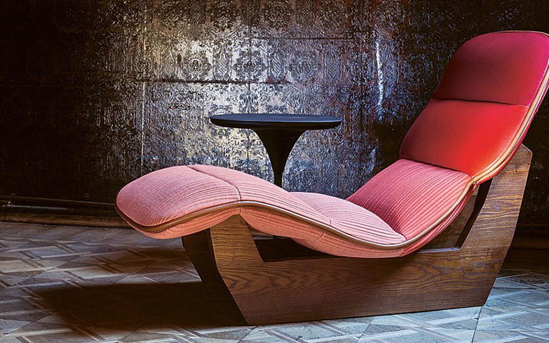 Chaise Longue di design Lilo di Moroso